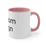 Accent Coffee Mug, 11oz (Black)