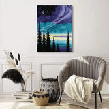 DIY 5D GEM Night Sky Home Wall Decor 12x16inch