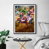 DIY Avengers 5D Diamond Painting Kits 35x45cm(14 x 18 inch)