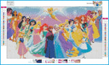 DIY 5D Disney Princess Diamond Art Kit