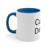 Accent Coffee Mug, 11oz (Navy)