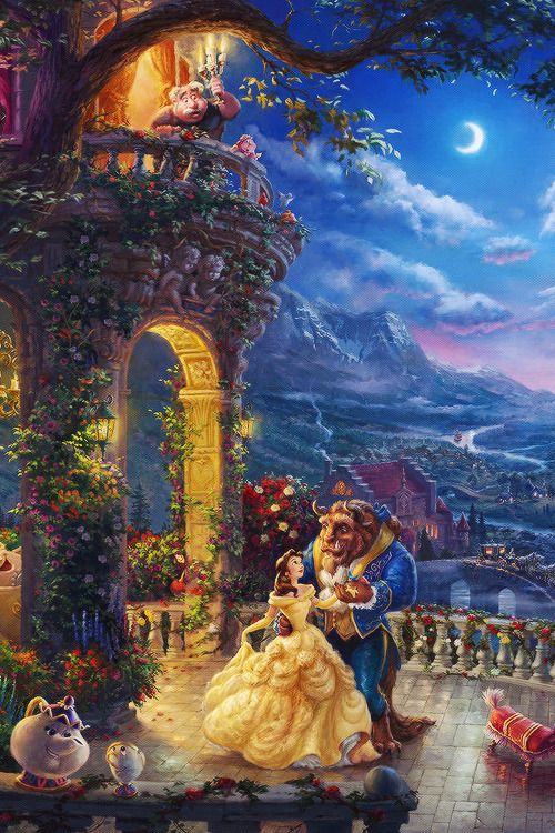 5D Diamond Painting Kits for Adults,Beauty and the Beast Diamond