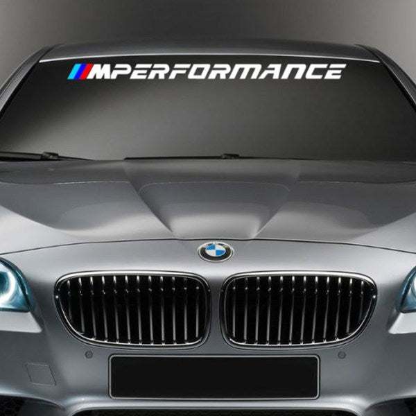 BMW M Performance Vinyl Decal (choose your color)
