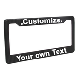 Carbon Fiber with 3K Woven License Plate Frame (Fits United State and Canadian Vehicle)