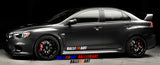 Mitsubishi Galant RalliArt JDM Vinyl Decal Stickers for Side Door/ Side Skirt <b>(2 Sets)</b>