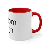 Accent Coffee Mug, 11oz (Black)