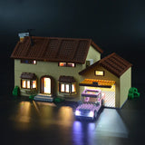 LED Light Kit For Simpsons House 71006