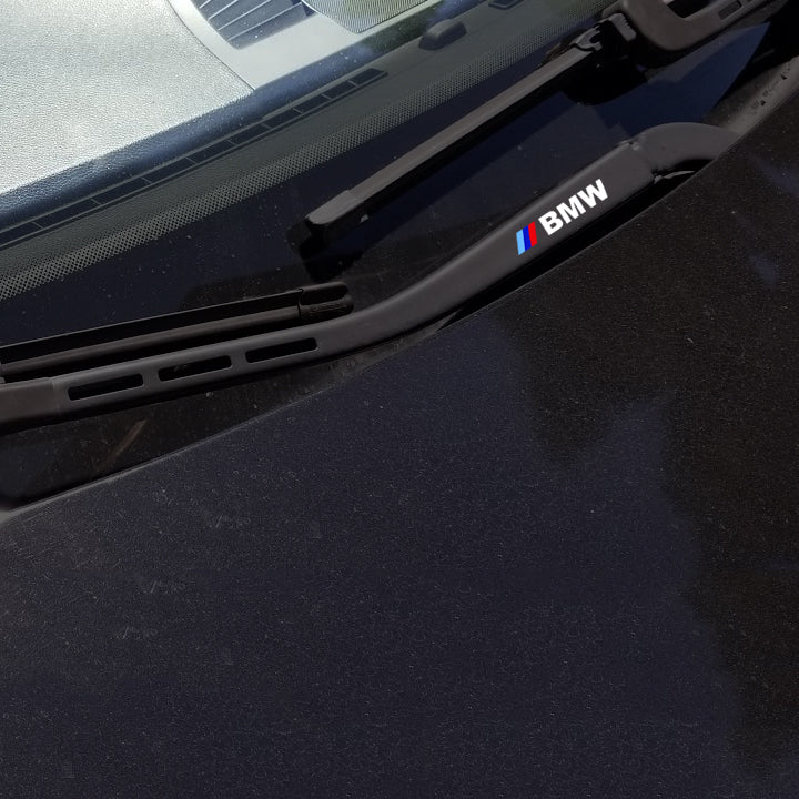 BMW M Performance Wiper Blade Vinyl Decals Stickers Fits all BMW Serie