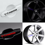 Evil M Mazda Decal For Door Wheel Vinyl Sticker Graphic Emblem Mazda 3 5 6 CX-9