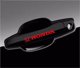 Honda Decal For Wheels, Door Handle and Mirror Logo Vinyl Stickers Graphics (8 pieces)