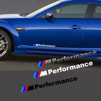 BMW M Performance Side Door Vinyl Decal for All BMW Makes and Models (2 Set)