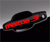 Mazda 3 Decal GS GX GT Sport Racing Car Vinyl Decal Stickers Graphics Emblem 8pc