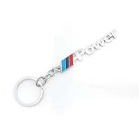 BMW MPower Chrome Keychain