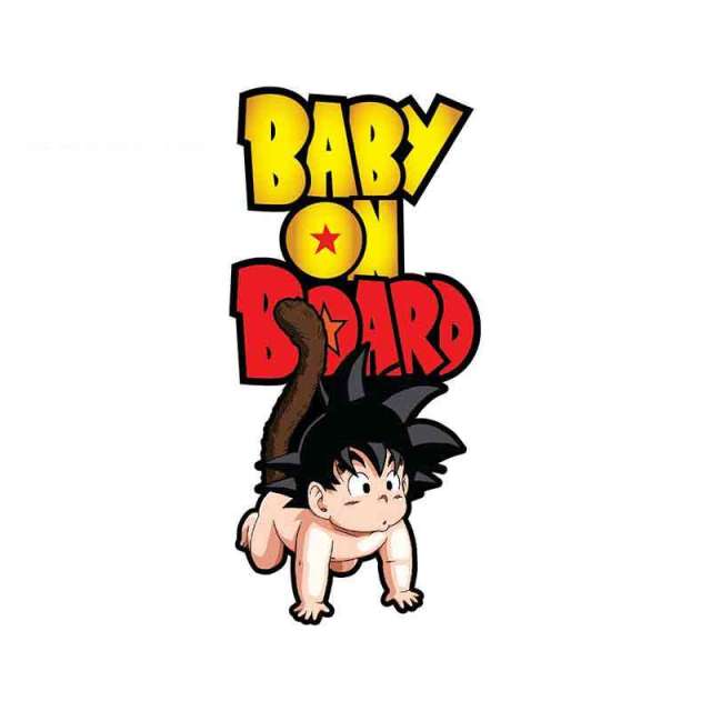 SON GOKU DRAGON BALL Z Baby | Poster