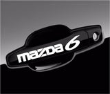 Mazda 6 Decal For Wheels/Door Handle/Mirror (8 pieces)