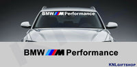 BMW M Performance Decal Windshield Window Vinyl ( Front or Rear Windshield )