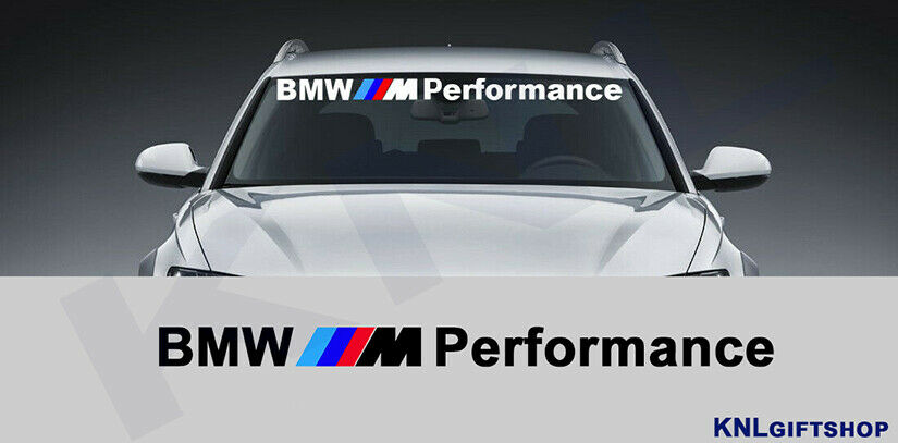 BMW M Performance Windshield Decal