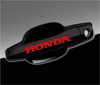 Honda Decal For Wheels, Door Handle and Mirror Vinyl Stickers Graphics (8 pieces)