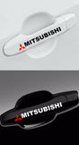 Mitsubishi Lancer Decal with Single Logo for Door Handle, Wheel, Mirror (4 pieces)