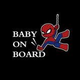 Spiderman Baby on Board